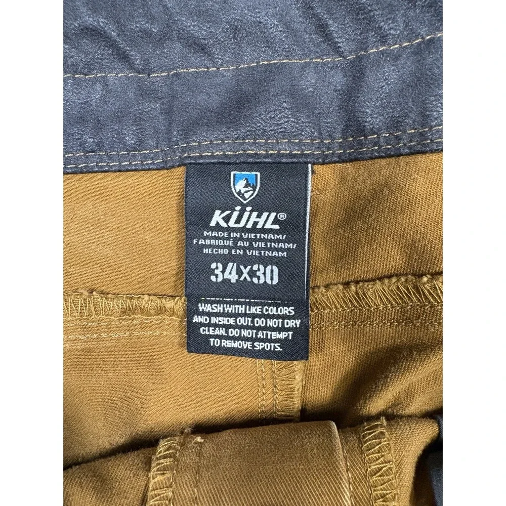 Kuhl Rydr Pants Mens 34x30 Khakis Relaxed Fit Outdoor Hiking Workwear